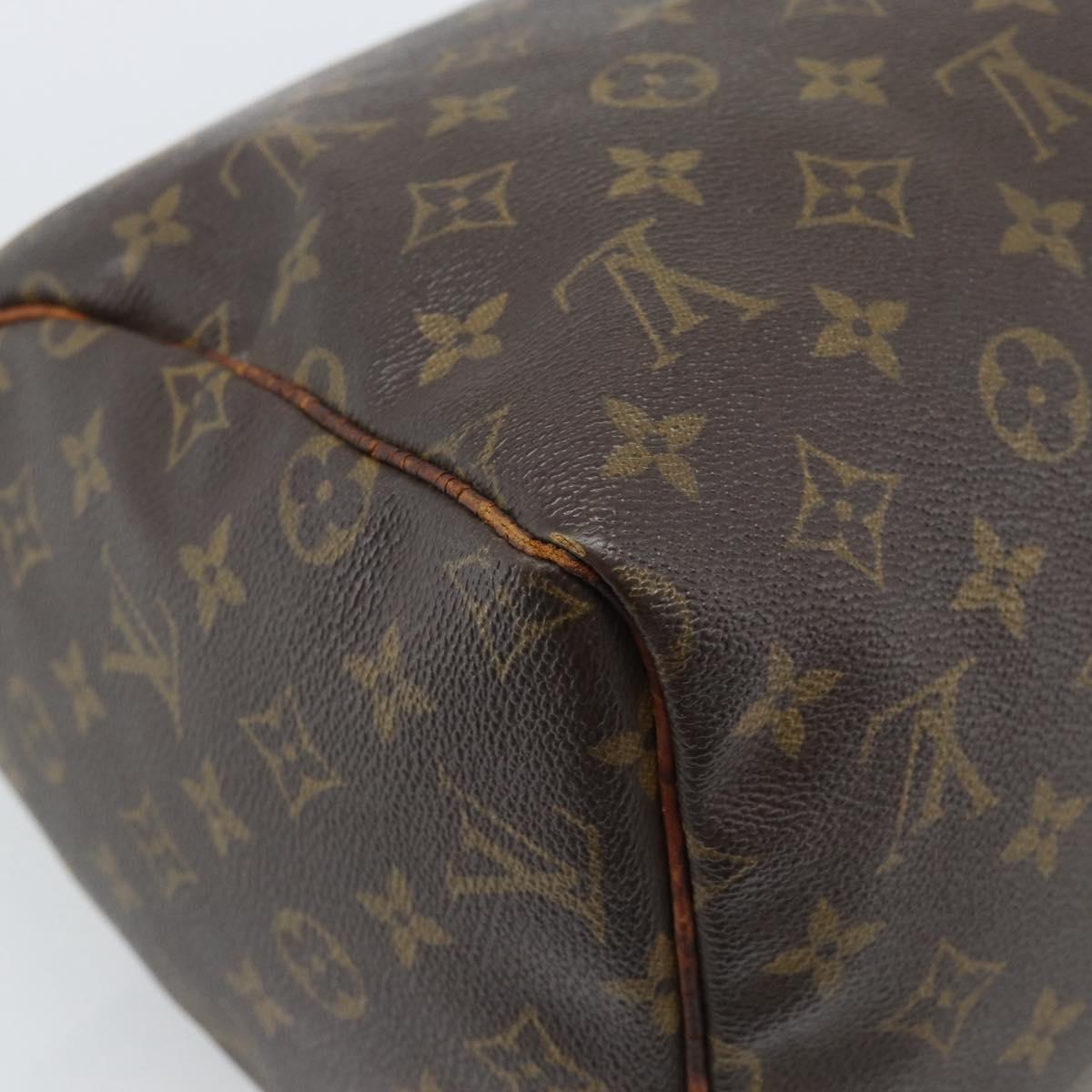 LOUIS VUITTON Monogram Speedy 30 Hand Bag M41526 LV Auth 184356
