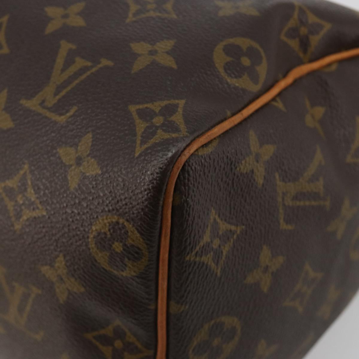 LOUIS VUITTON Monogram Speedy 25 Hand Bag M41528 LV Auth 184357A