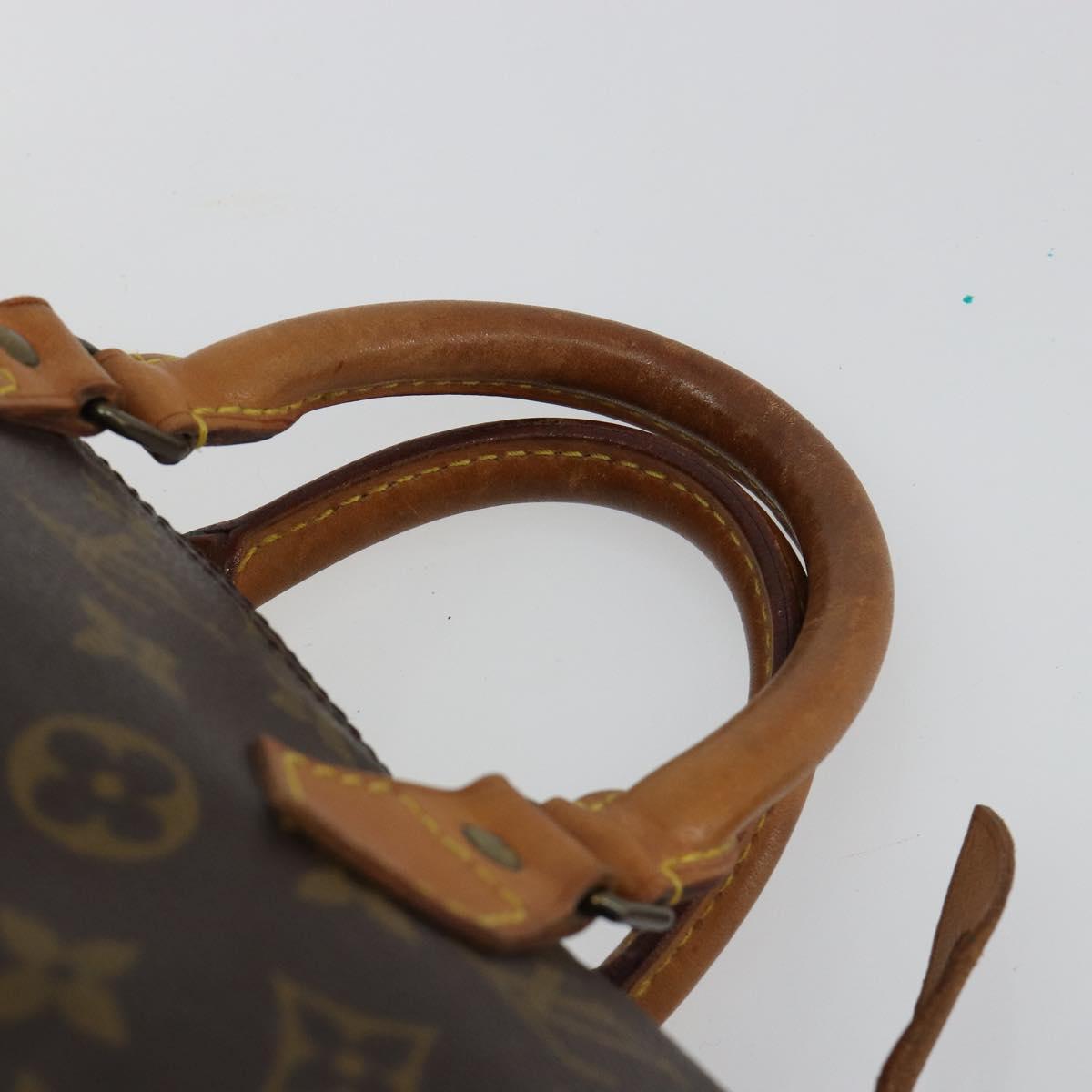 LOUIS VUITTON Monogram Speedy 25 Hand Bag M41528 LV Auth 184357A