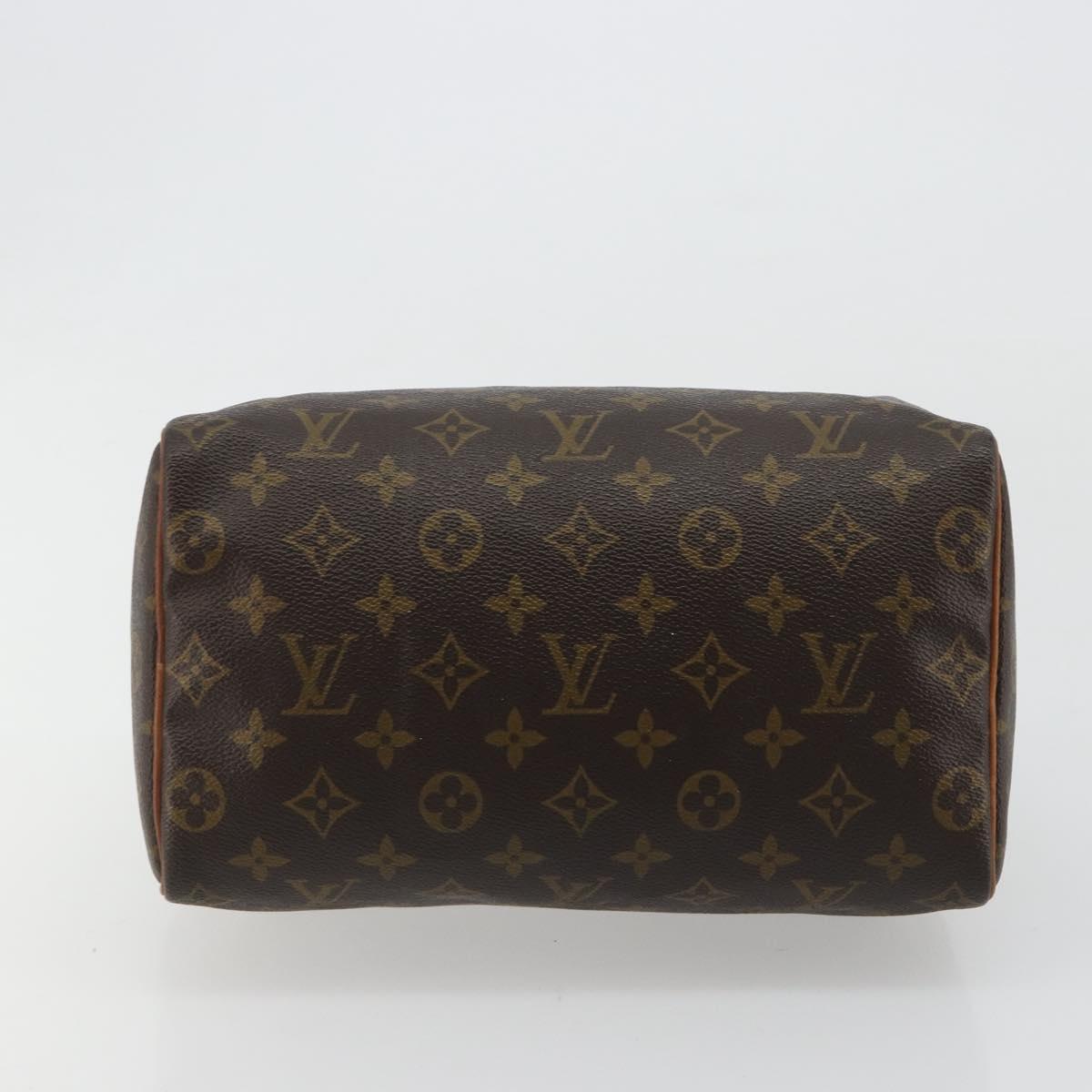 LOUIS VUITTON Monogram Speedy 25 Hand Bag M41528 LV Auth 184357A