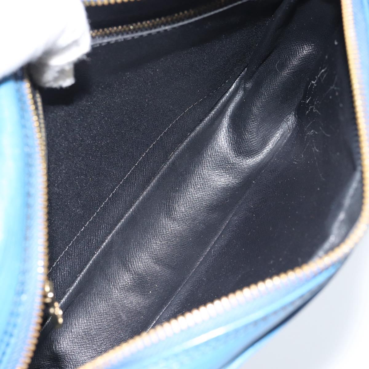 LOUIS VUITTON Epi Trocadero 23 Shoulder Bag Blue M52305 LV Auth 184361