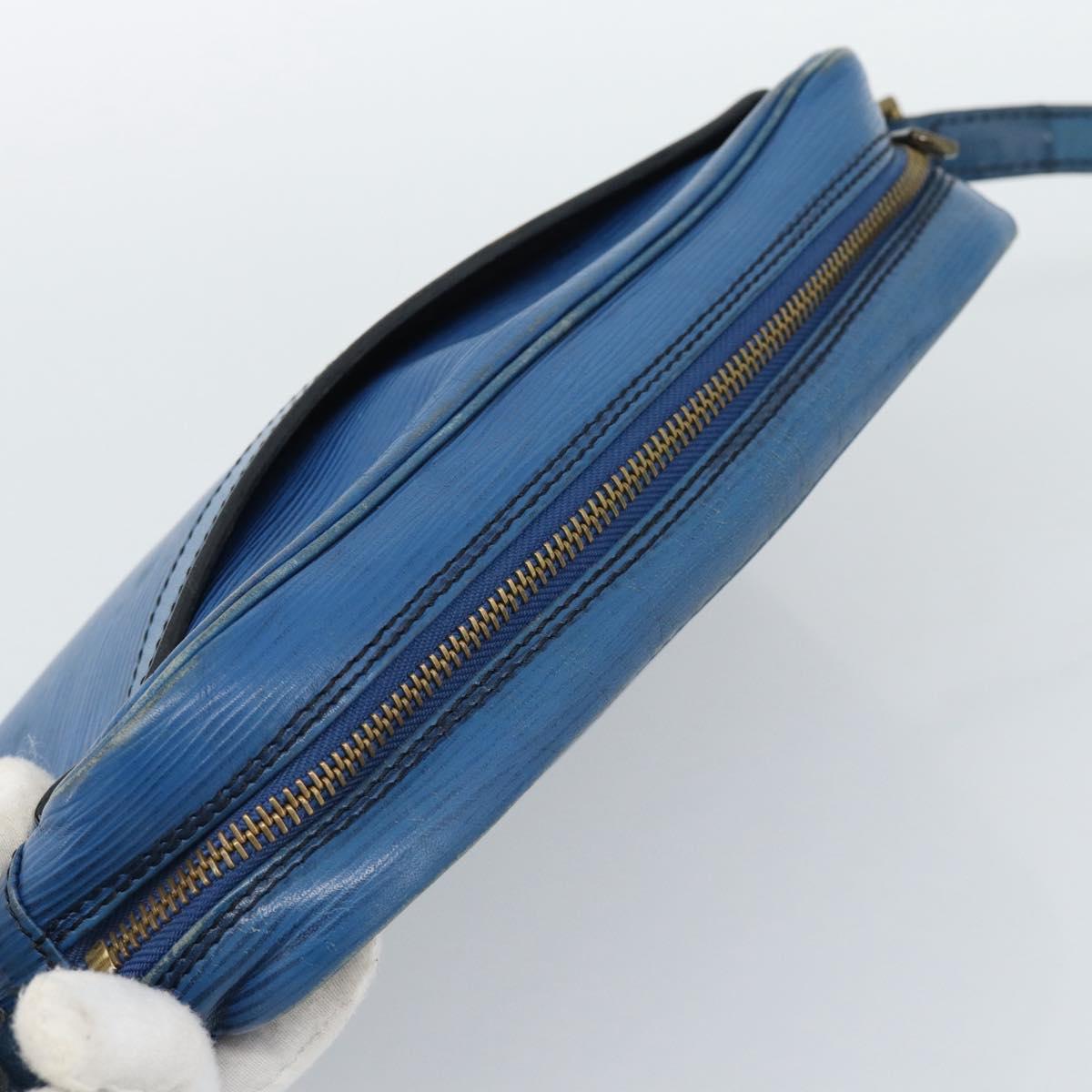 LOUIS VUITTON Epi Trocadero 23 Shoulder Bag Blue M52305 LV Auth 184361