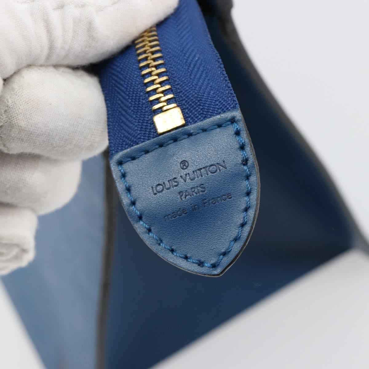 LOUIS VUITTON Epi Riviera Hand Bag Blue M48185 LV Auth 184363