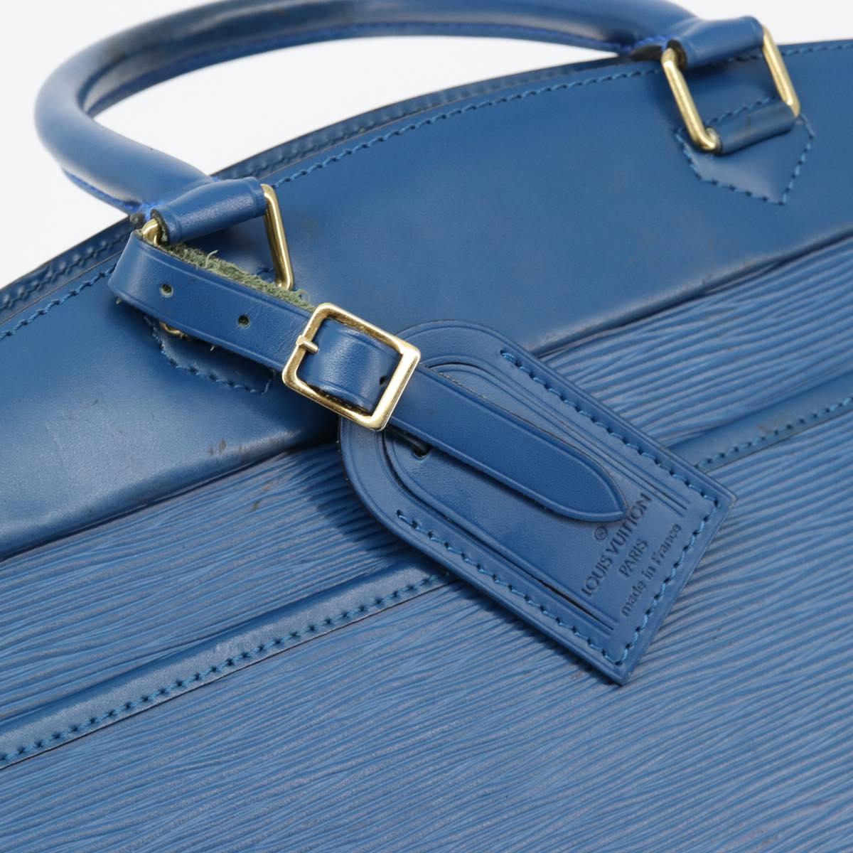 LOUIS VUITTON Epi Riviera Hand Bag Blue M48185 LV Auth 184363