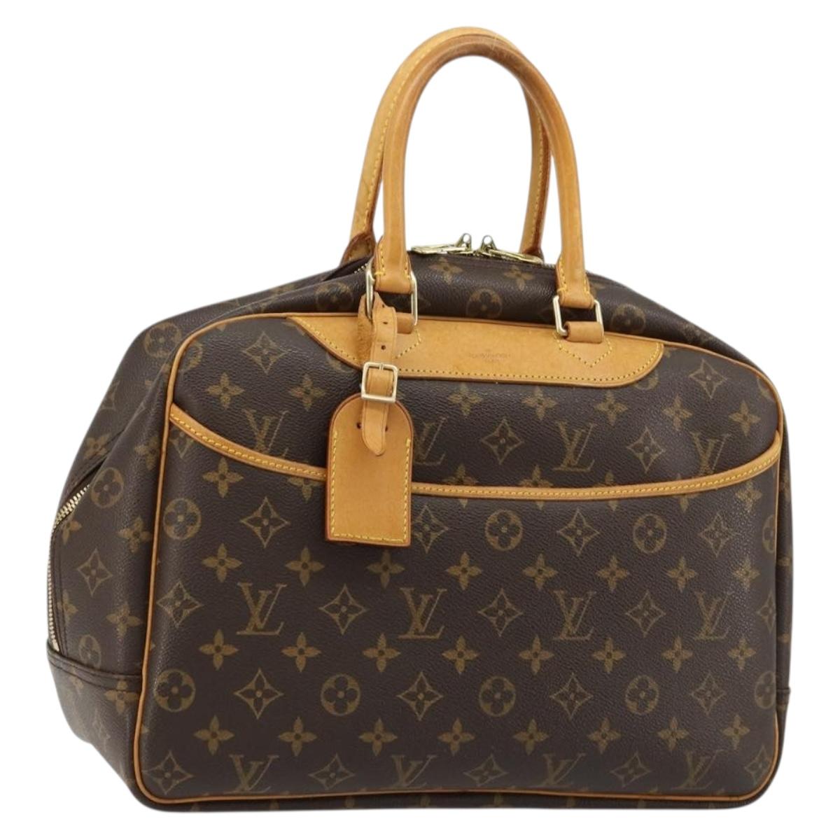 LOUIS VUITTON Monogram Deauville Hand Bag M47270 LV Auth 184364A