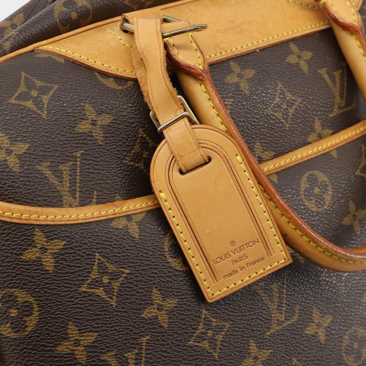 LOUIS VUITTON Monogram Deauville Hand Bag M47270 LV Auth 184364A