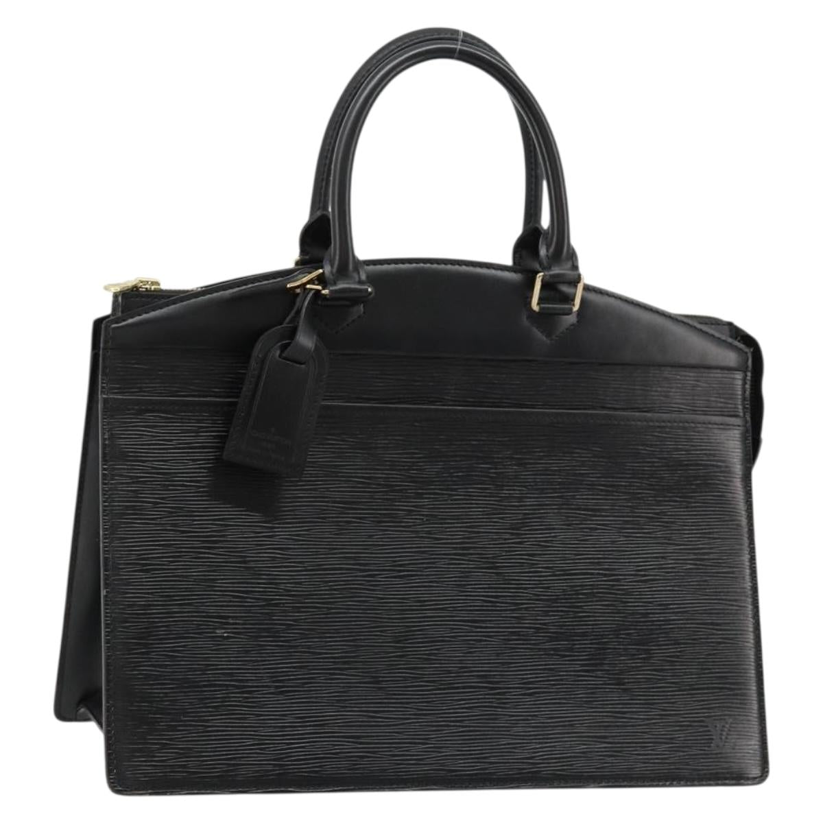 LOUIS VUITTON Epi Riviera Hand Bag Black M48182 LV Auth 184370