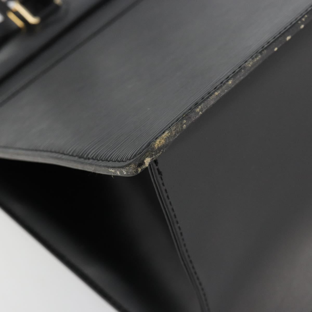 LOUIS VUITTON Epi Riviera Hand Bag Black M48182 LV Auth 184370