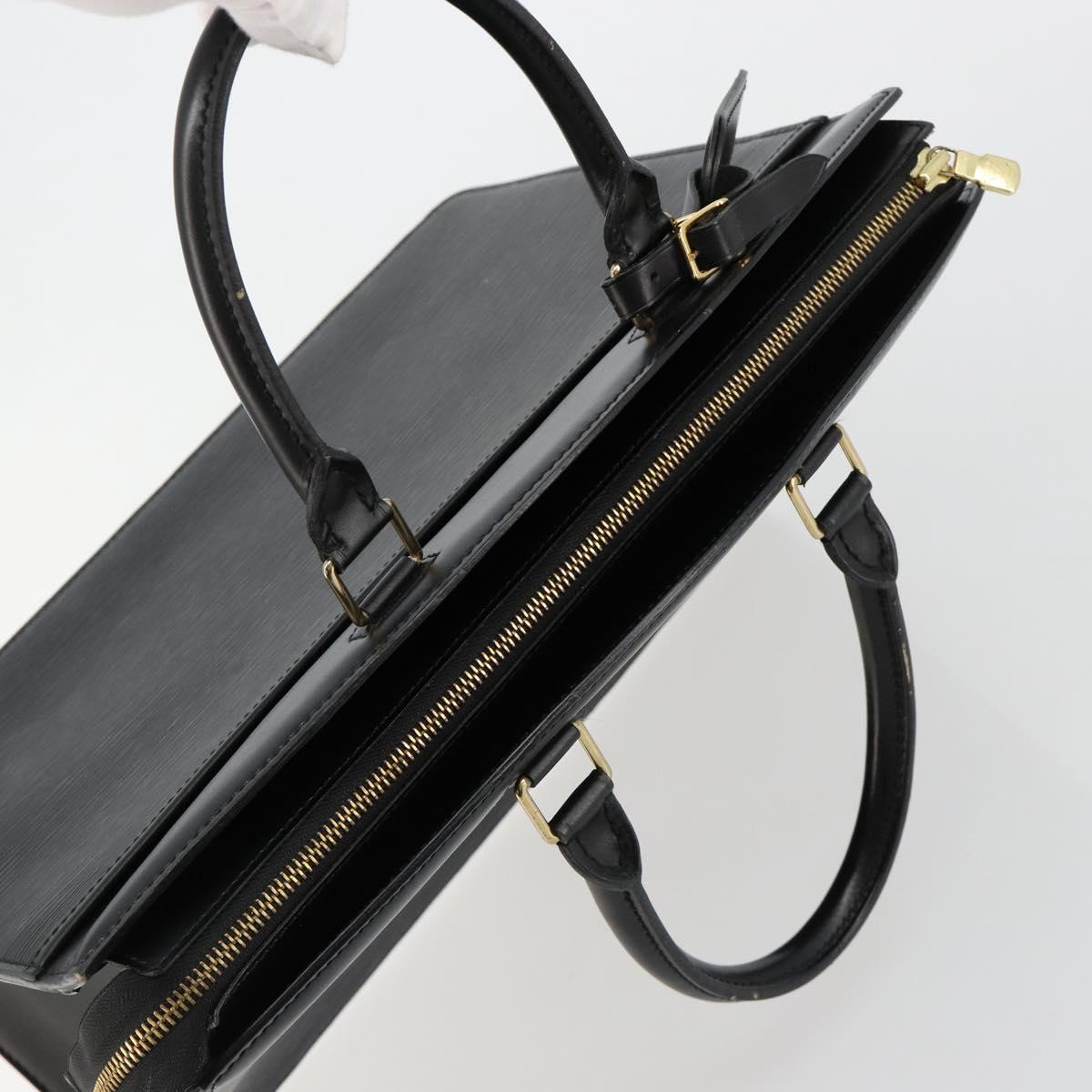LOUIS VUITTON Epi Riviera Hand Bag Black M48182 LV Auth 184370