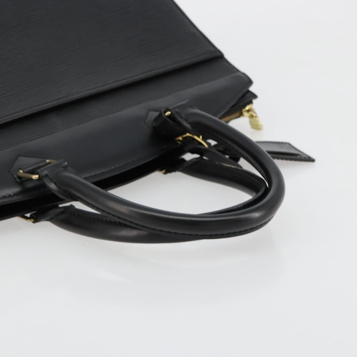 LOUIS VUITTON Epi Riviera Hand Bag Black M48182 LV Auth 184370