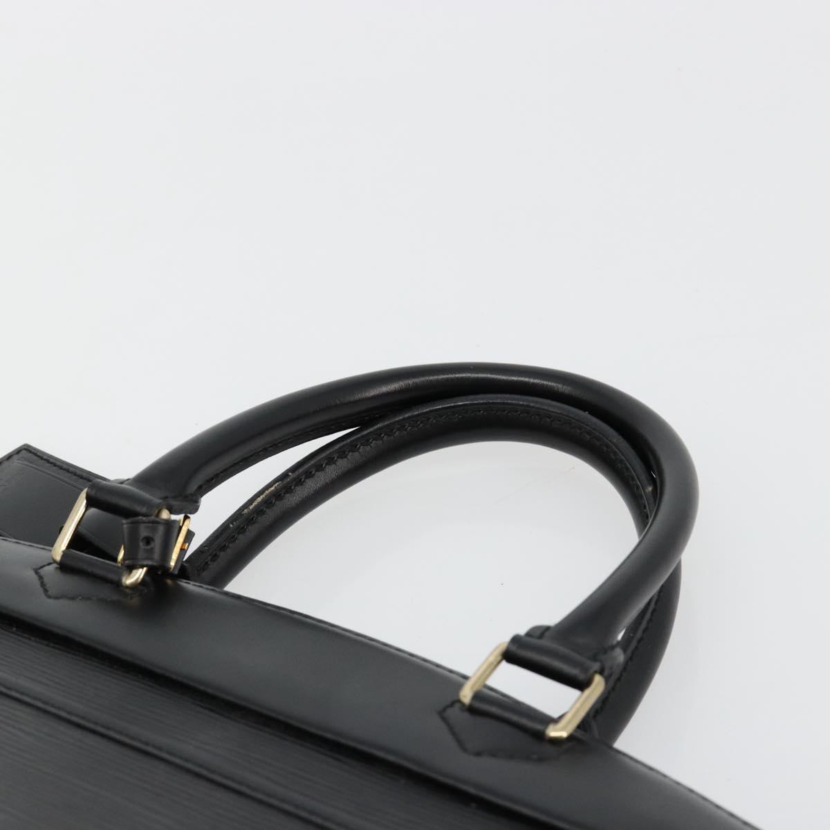 LOUIS VUITTON Epi Riviera Hand Bag Black M48182 LV Auth 184370