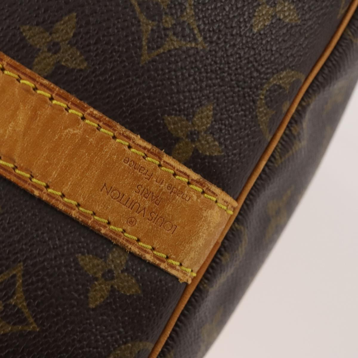 LOUIS VUITTON Monogram Keepall Bandouliere 55 Boston Bag M41414 LV Auth 184377