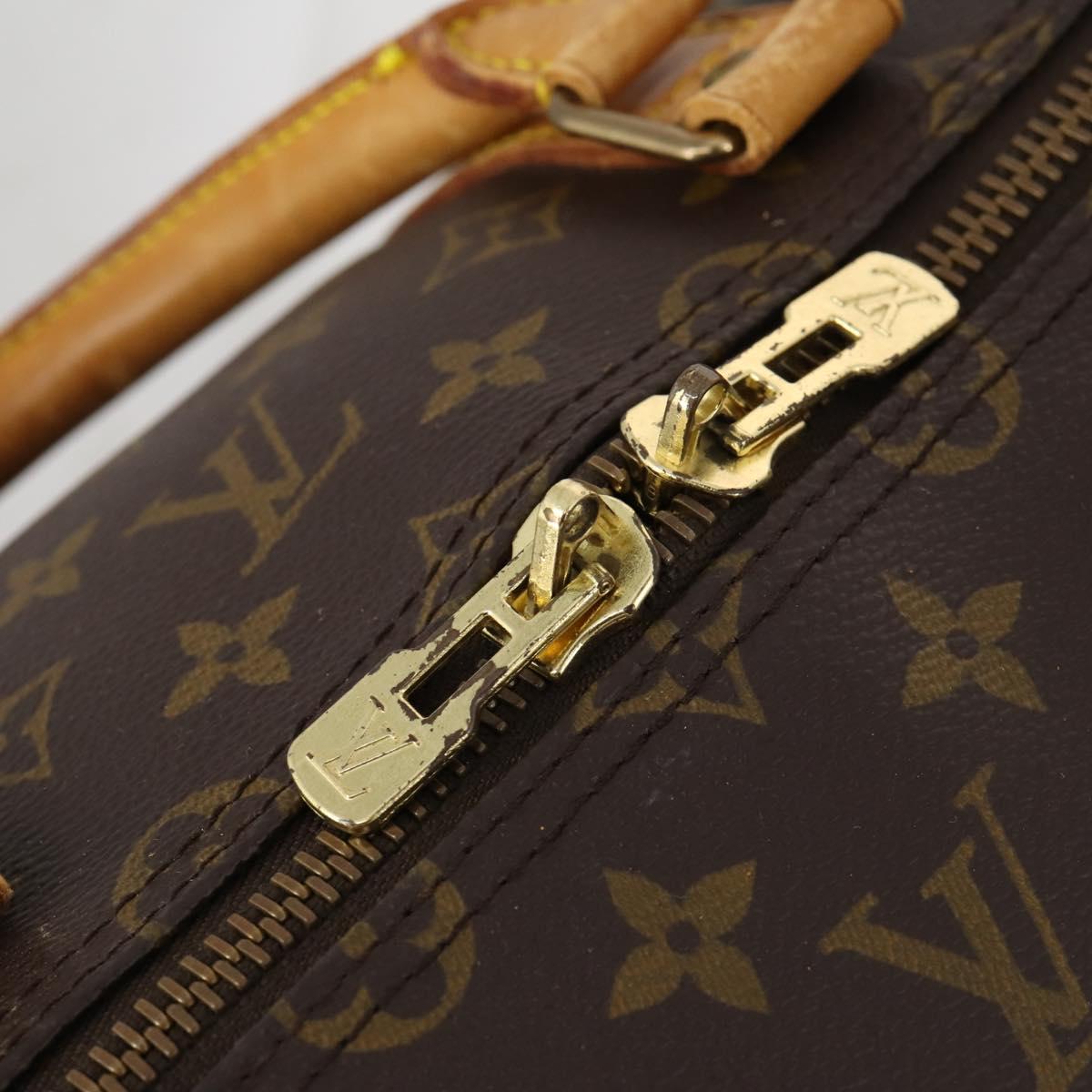 LOUIS VUITTON Monogram Keepall Bandouliere 55 Boston Bag M41414 LV Auth 184377