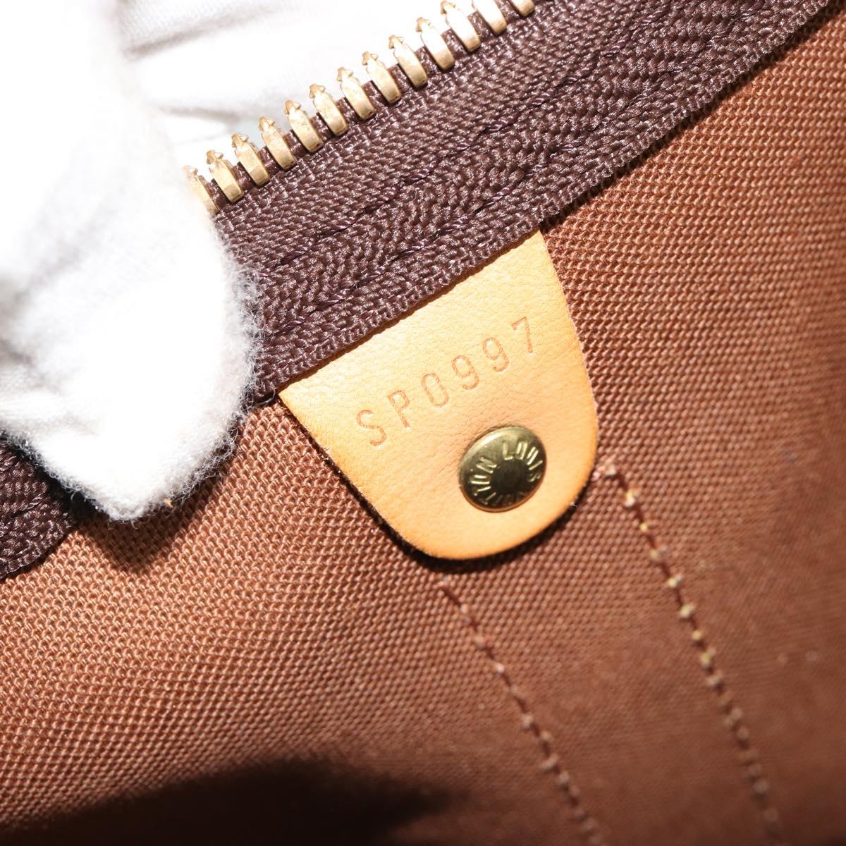 LOUIS VUITTON Monogram Keepall 45 Boston Bag M41428 LV Auth 184378A