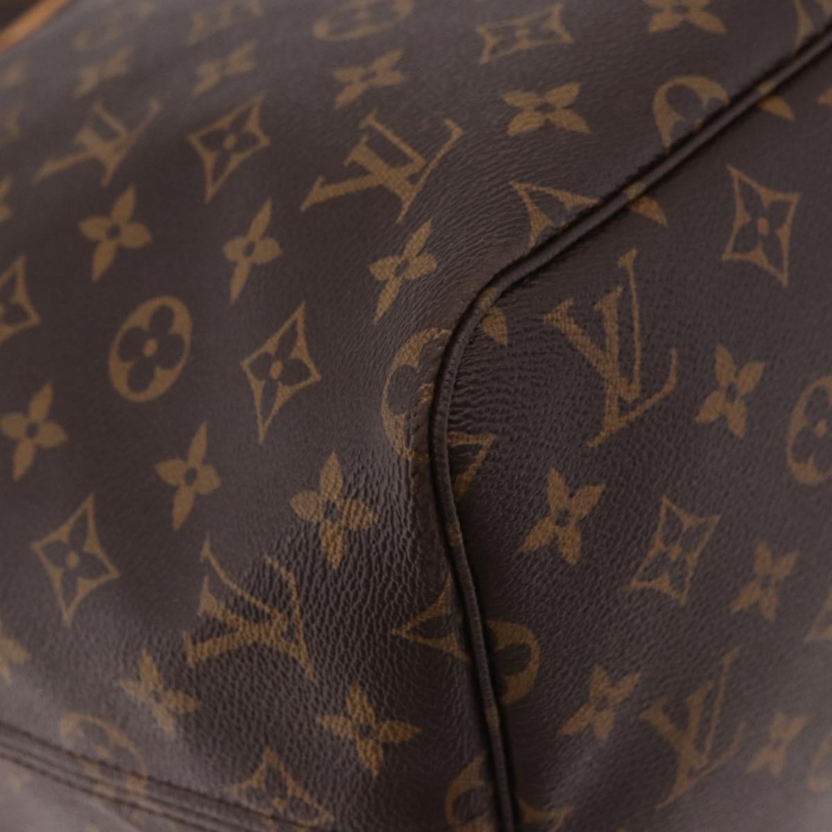 LOUIS VUITTON Monogram Neverfull GM Tote Bag M40157 LV Auth 184382V