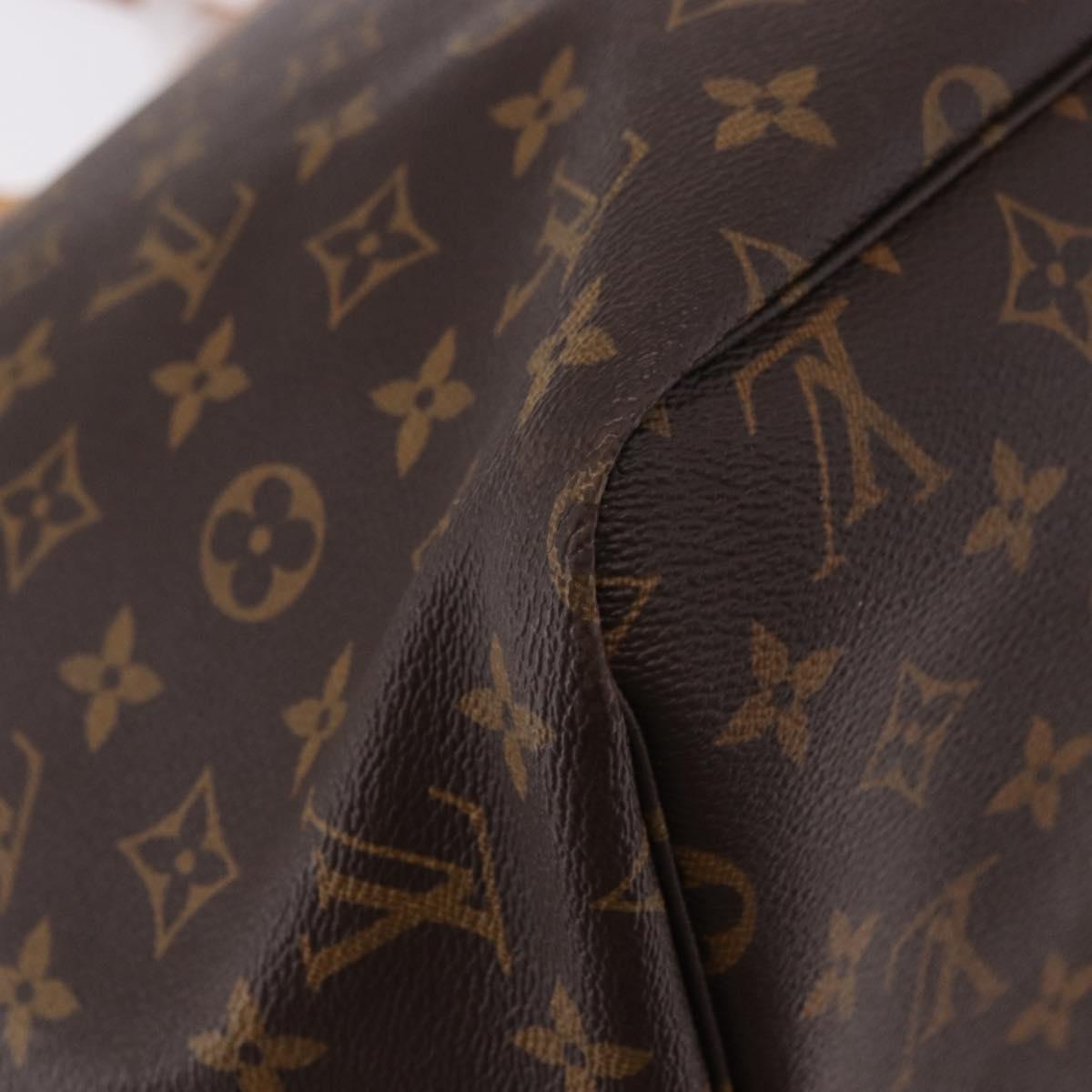 LOUIS VUITTON Monogram Neverfull GM Tote Bag M40157 LV Auth 184382V
