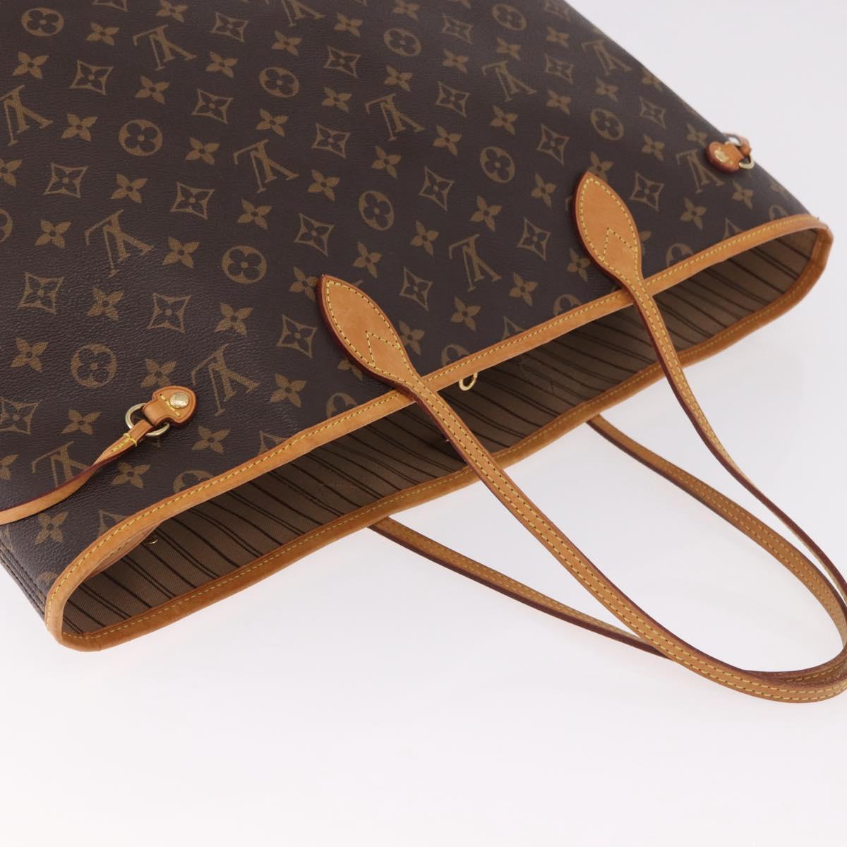 LOUIS VUITTON Monogram Neverfull GM Tote Bag M40157 LV Auth 184382V