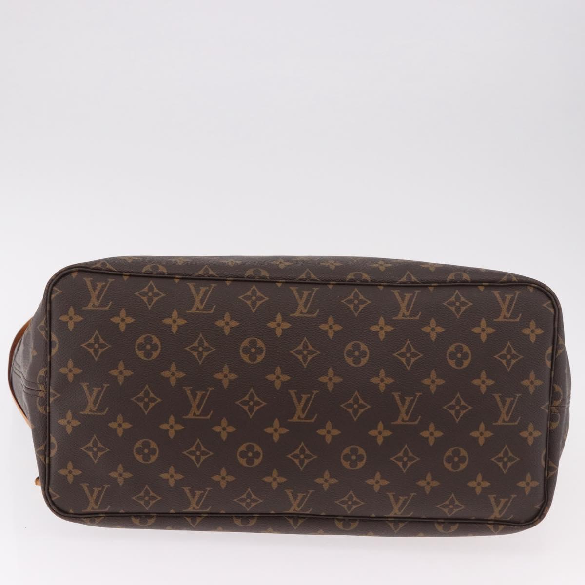 LOUIS VUITTON Monogram Neverfull GM Tote Bag M40157 LV Auth 184382V