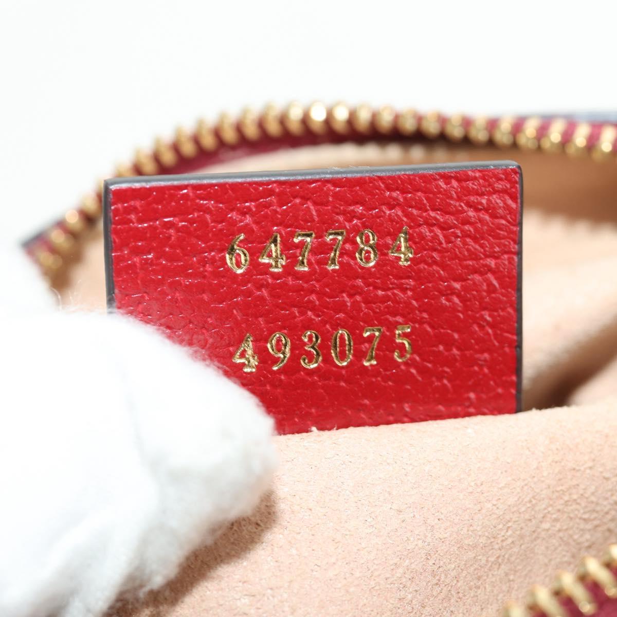 GUCCI Micro GG Supreme Doraemon Collaboration Bag PVC Beige 647784 Auth 184387M