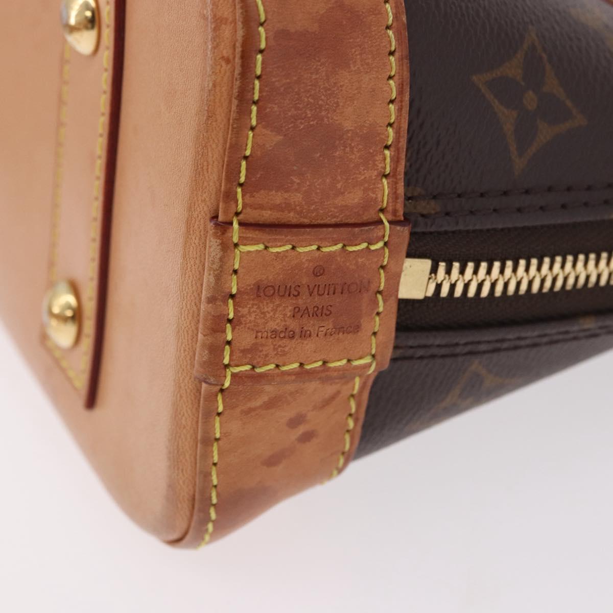 LOUIS VUITTON Monogram Alma BB Hand Bag 2way M53152 LV Auth 184390A