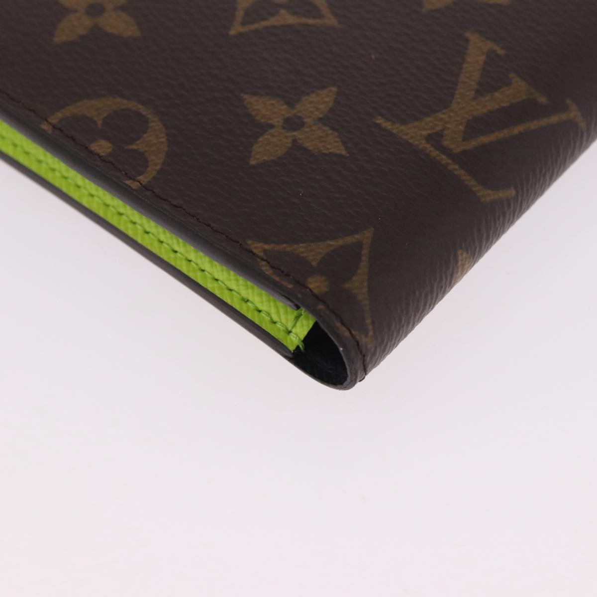 LOUIS VUITTON Animal Monogram Portefeuille Slender NM M80156 Auth 184392SM