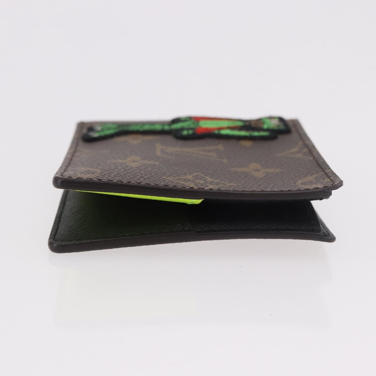 LOUIS VUITTON Animal Monogram Portefeuille Slender NM M80156 Auth 184392SM