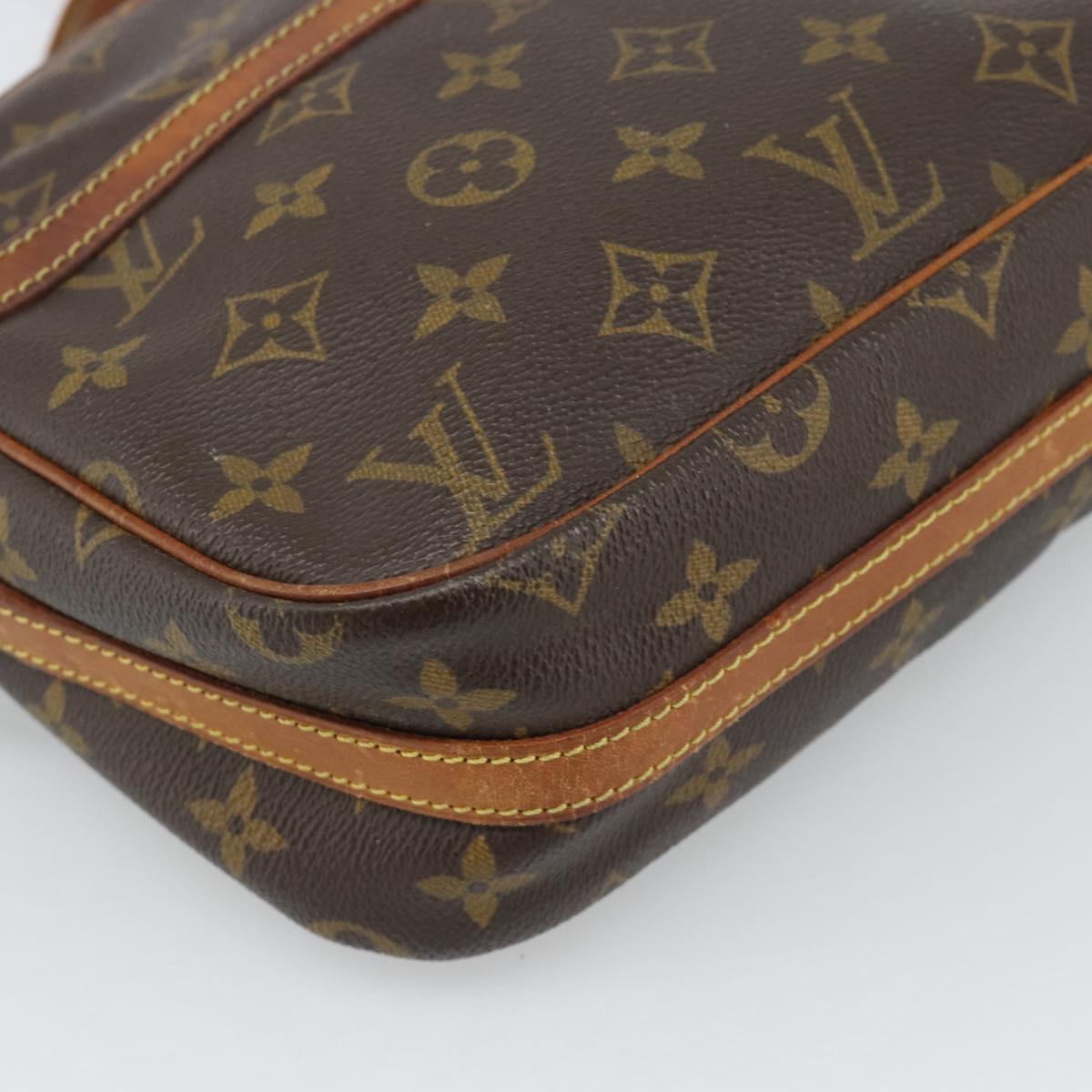 LOUIS VUITTON Monogram Senlis Shoulder Bag M51222 LV Auth 184404
