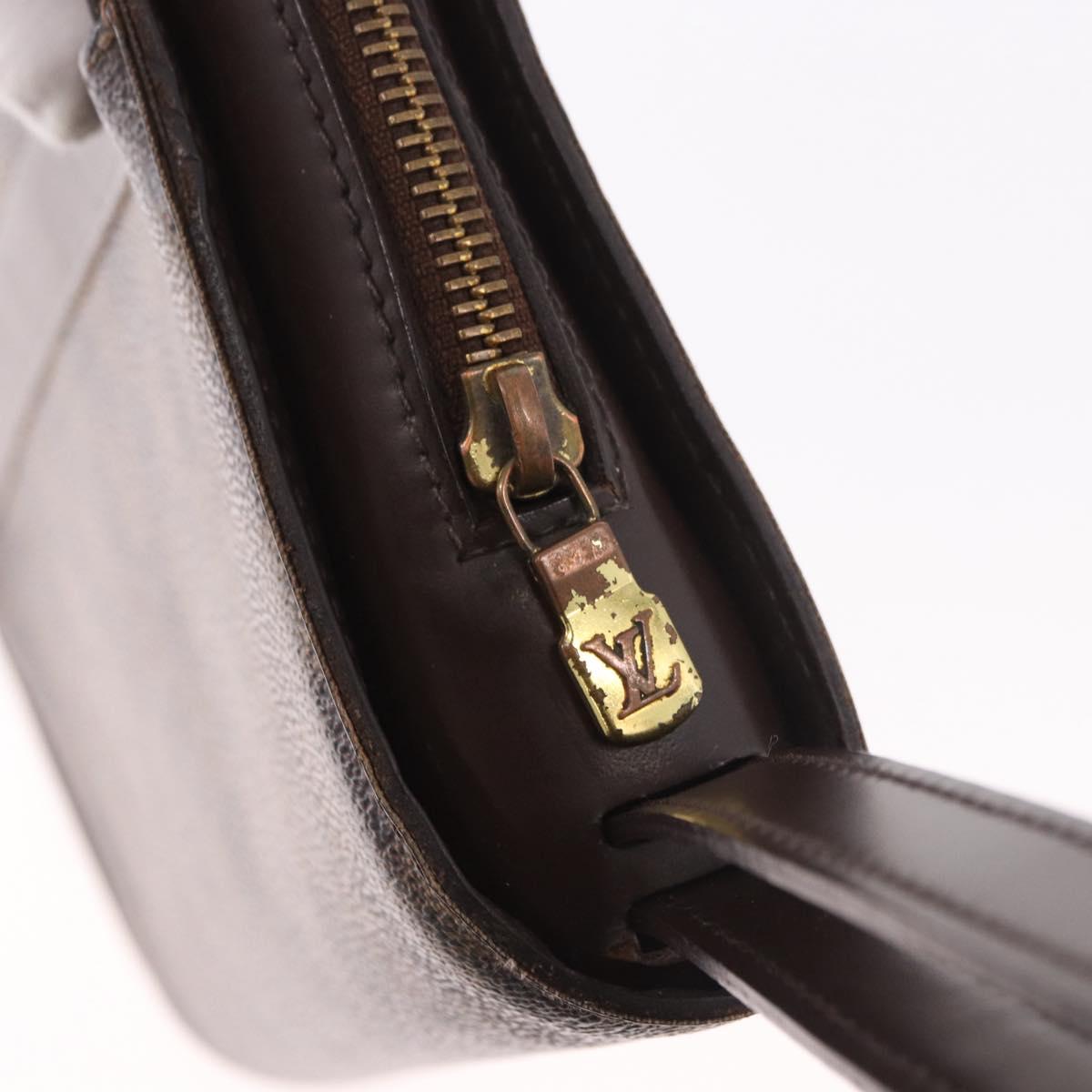 LOUIS VUITTON Damier Ebene Saint Louis Clutch Bag N51993 LV Auth 184411