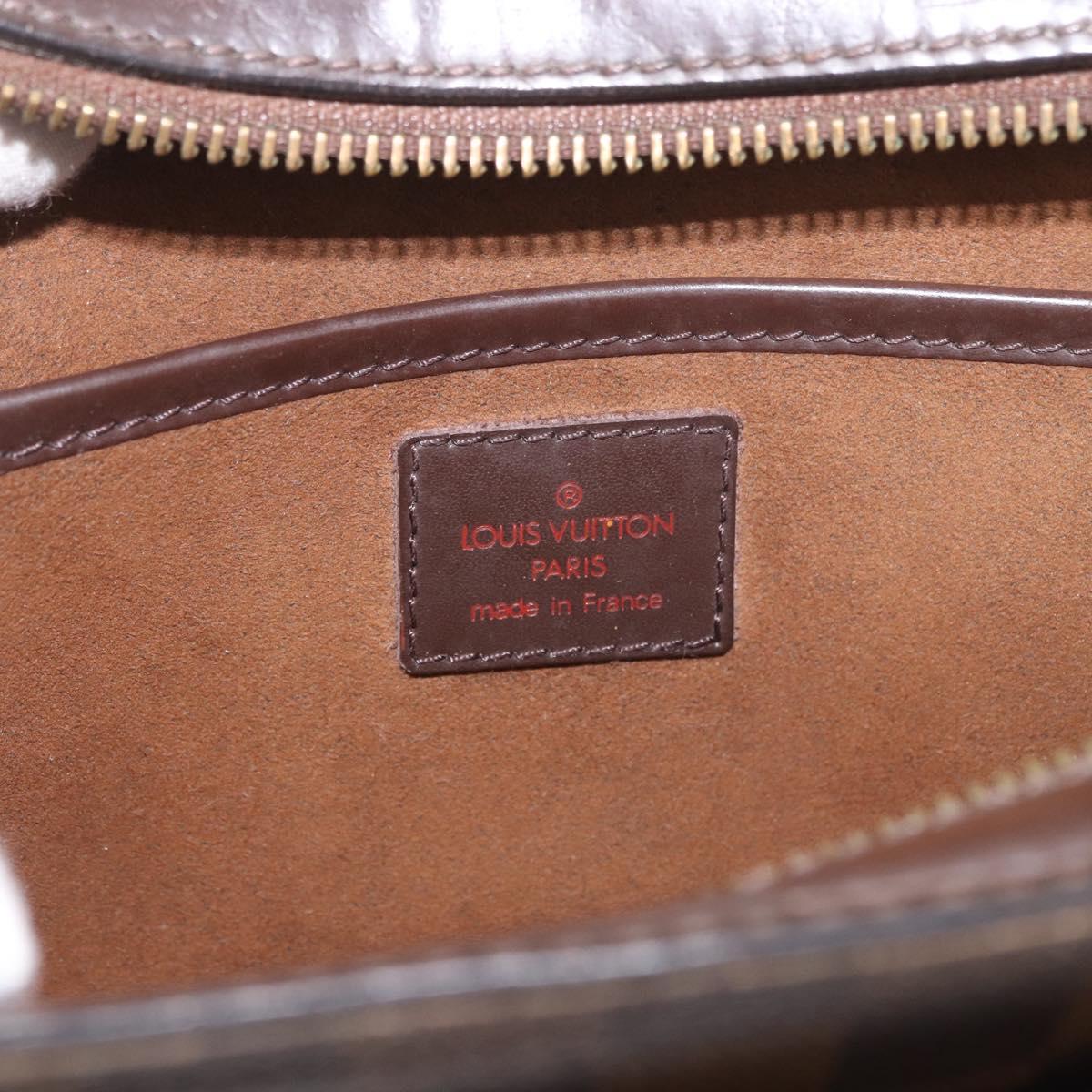 LOUIS VUITTON Damier Ebene Saint Louis Clutch Bag N51993 LV Auth 184411