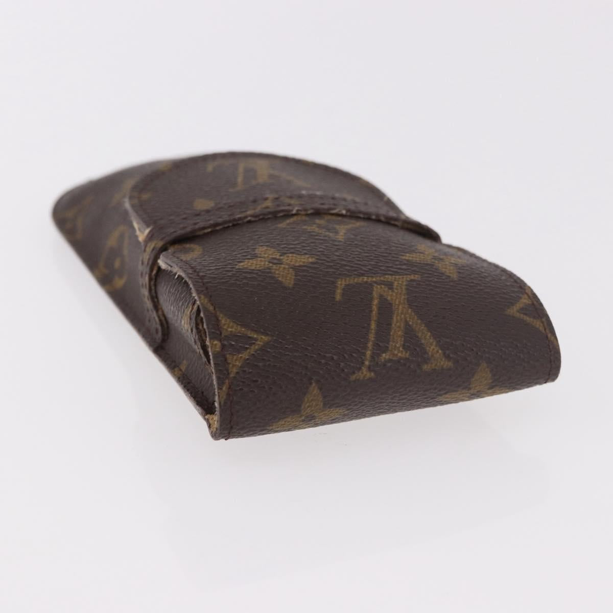 LOUIS VUITTON Monogram Etui Lunette Rabat Glasses Case M62970 LV Auth 184420