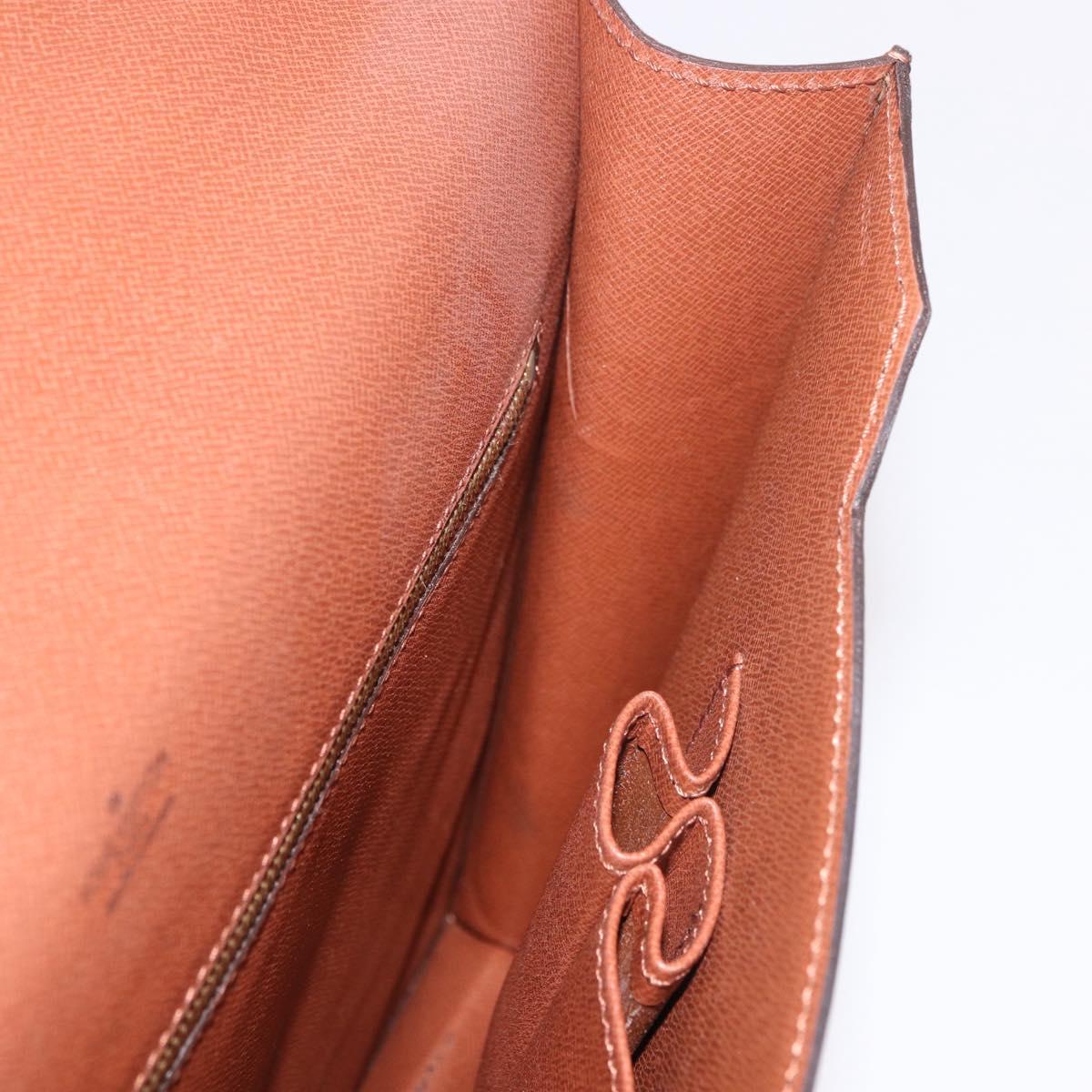 LOUIS VUITTON Monogram Porte Documents Bandouliere Bag M53338 LV Auth 184557