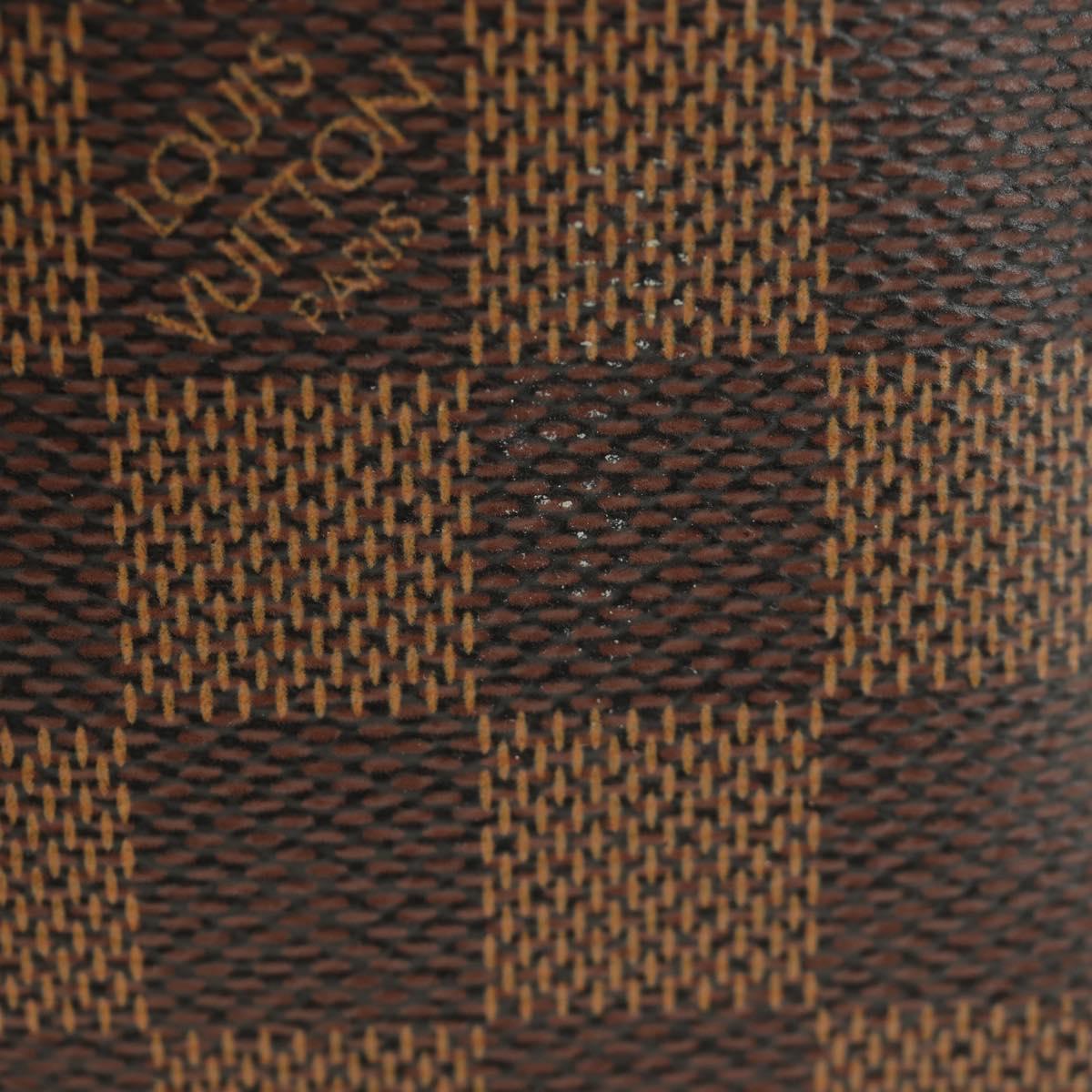 LOUIS VUITTON Damier Ebene Etui Okapi GM Pouch N61737 LV Auth 184569V