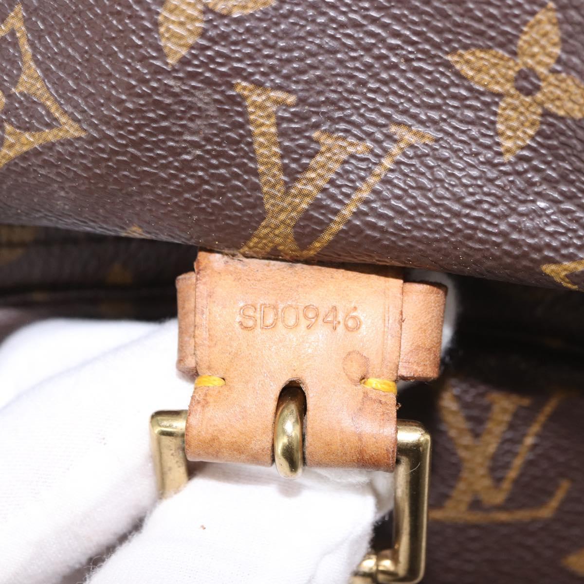 LOUIS VUITTON Monogram Montsouris GM Backpack M51135 LV Auth 184571