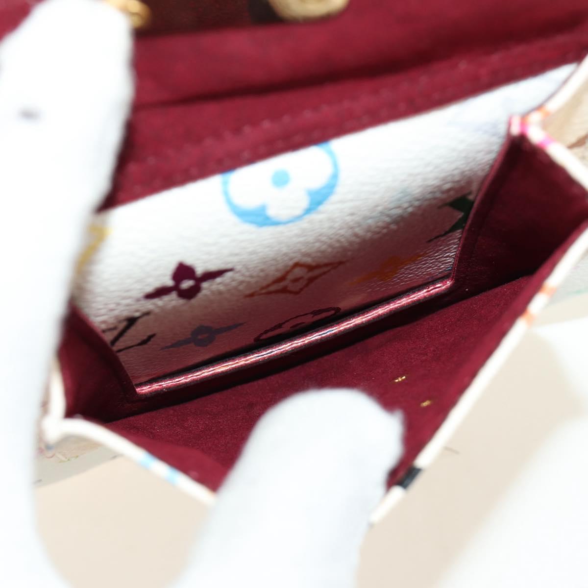 LOUIS VUITTON Monogram Multicolor Speedy 30 Bag White Bron M92643 Auth 184572SAM