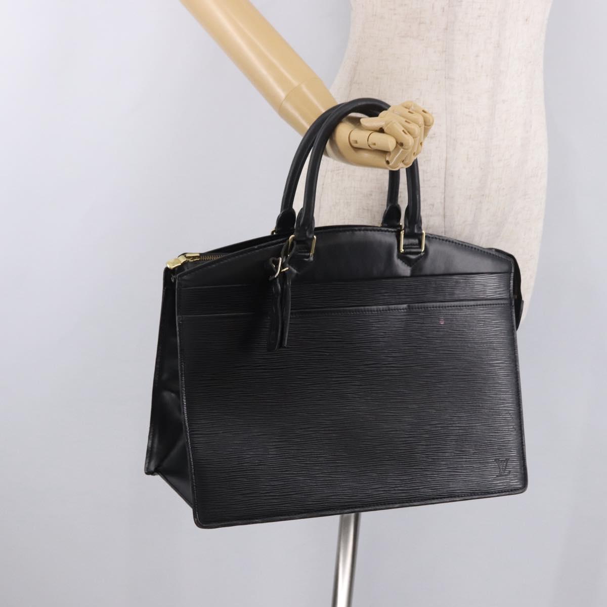 LOUIS VUITTON Epi Riviera Hand Bag Black M48182 LV Auth 184573