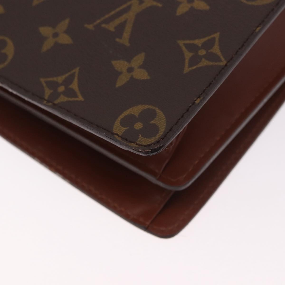LOUIS VUITTON Monogram Concorde Hand Bag M51190 LV Auth 184575