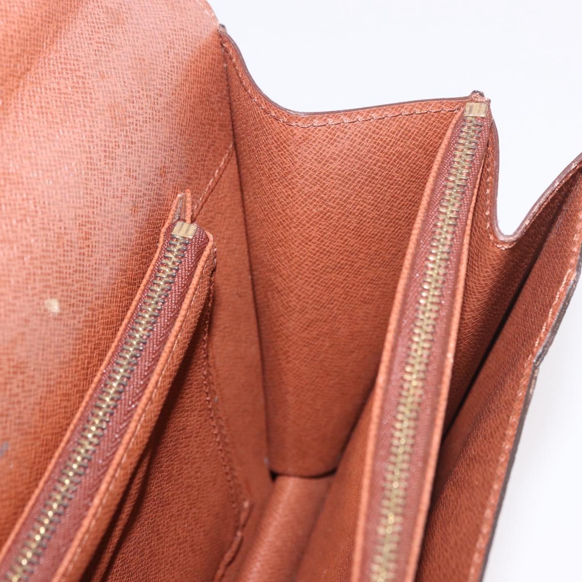 LOUIS VUITTON Monogram Concorde Hand Bag M51190 LV Auth 184575