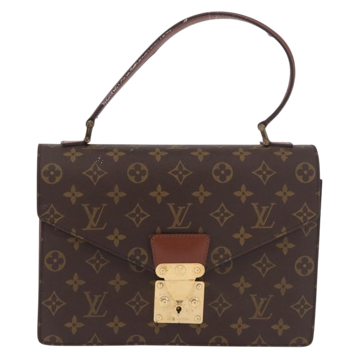 LOUIS VUITTON Monogram Concorde Hand Bag M51190 LV Auth 184575