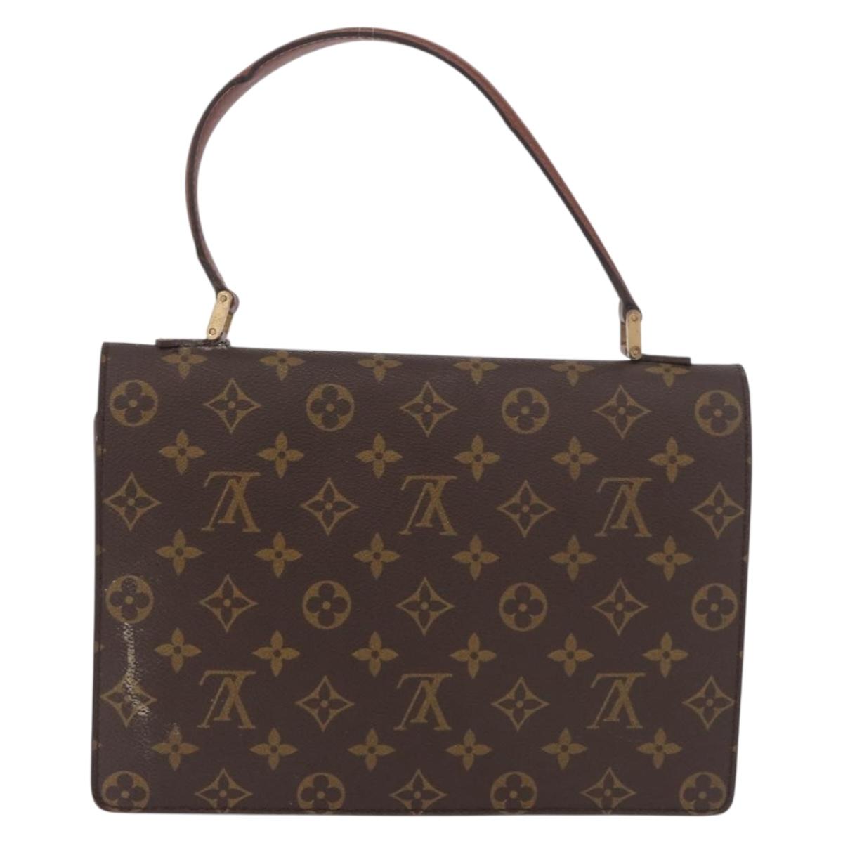 LOUIS VUITTON Monogram Concorde Hand Bag M51190 LV Auth 184575
