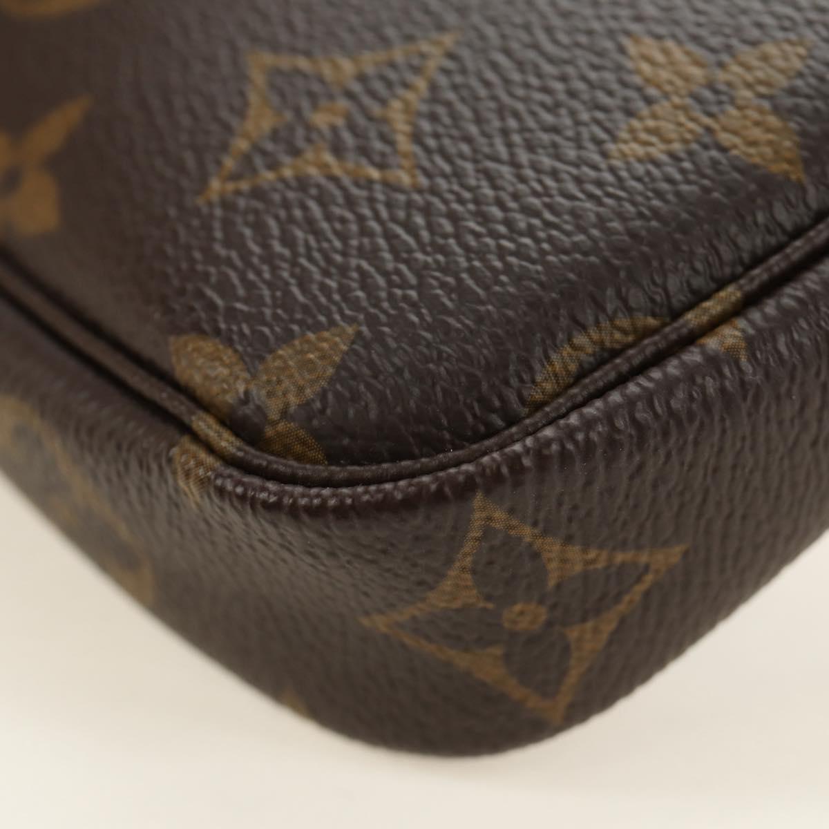 LOUIS VUITTON Monogram Vivienne Mini Pochette Accessoires M69752 Auth 184588SAM