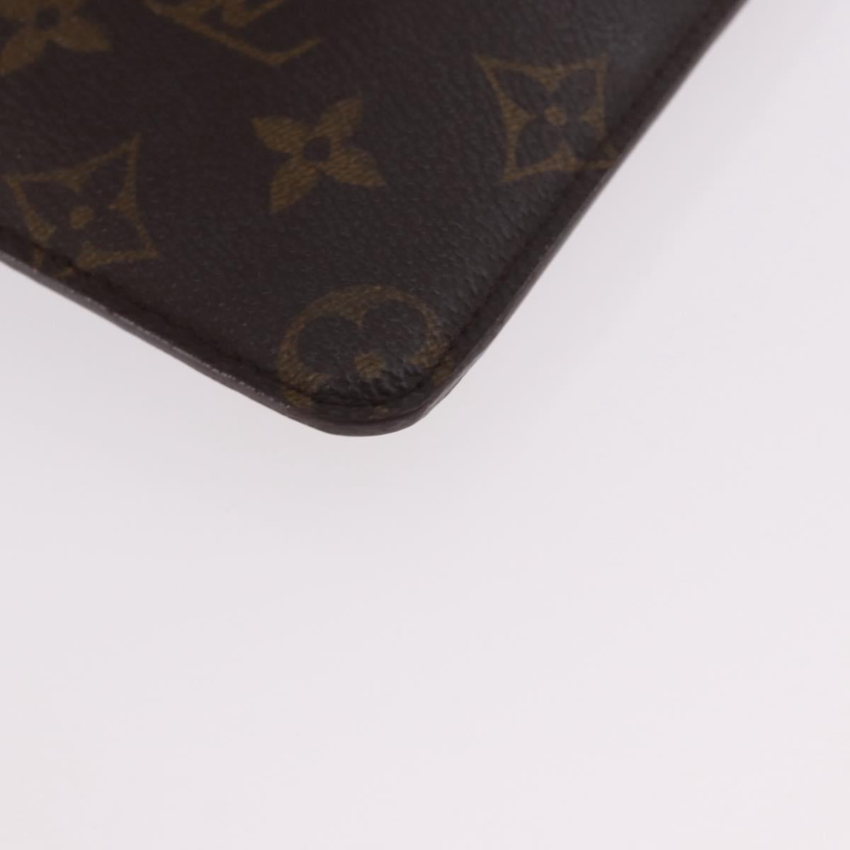 LOUIS VUITTON Monogram Etui Lunette MM Glasses Case M66544 LV Auth 184589A