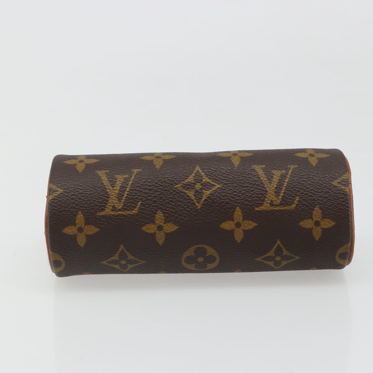 LOUIS VUITTON Monogram Papillon Pouch LV Auth 184595