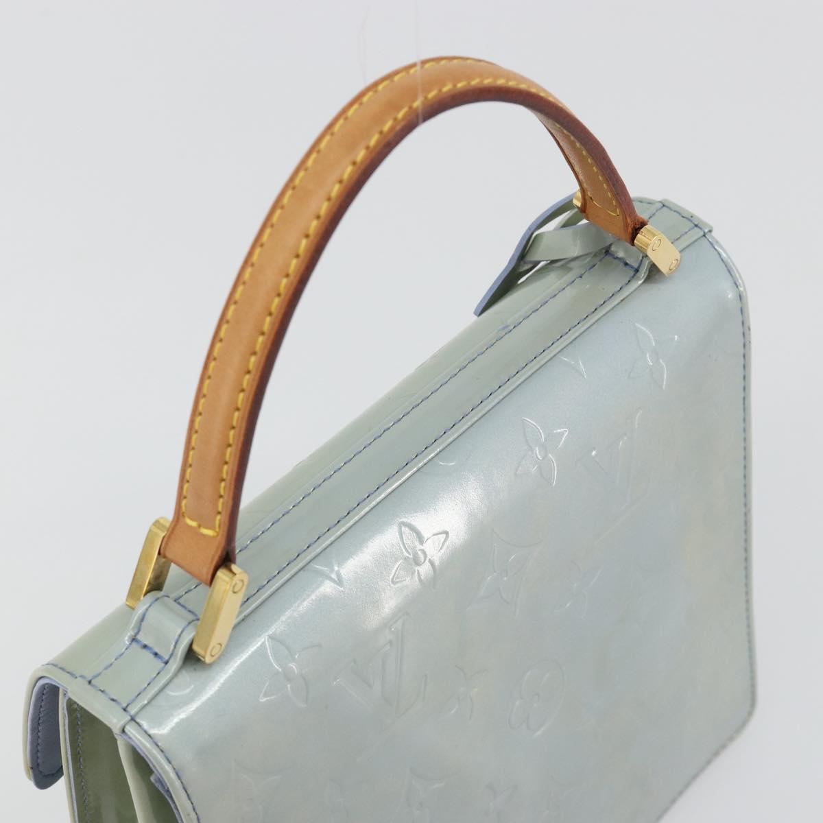 LOUIS VUITTON Monogram Vernis Spring Street Hand Bag Lavande M91216 Auth 184612A