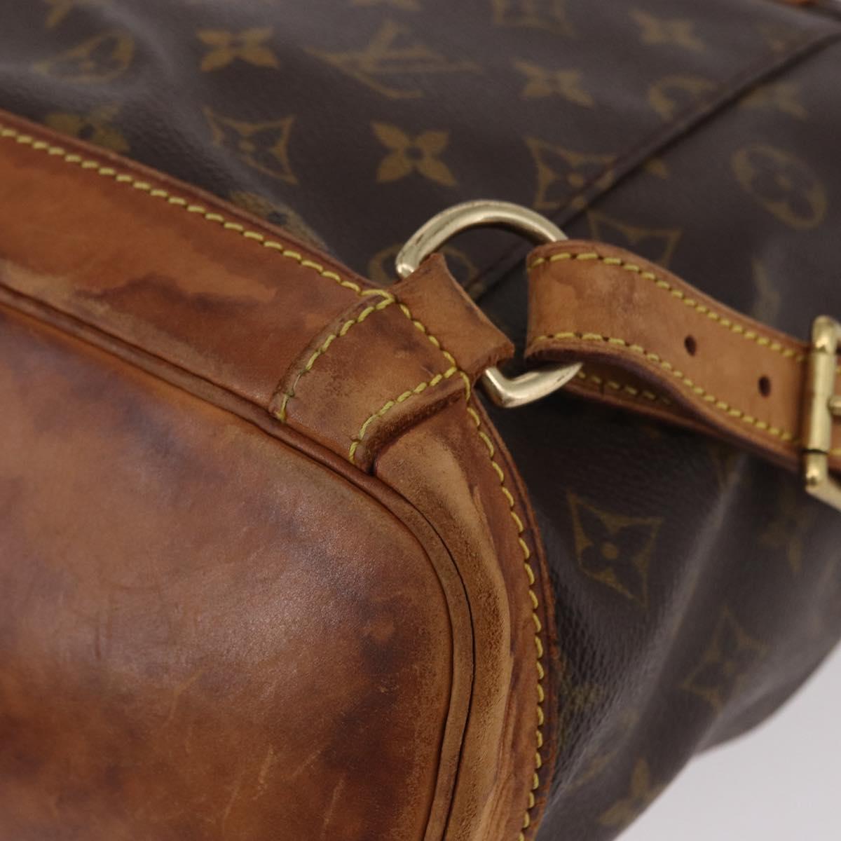 LOUIS VUITTON Monogram Montsouris MM Backpack M51136 LV Auth 184620