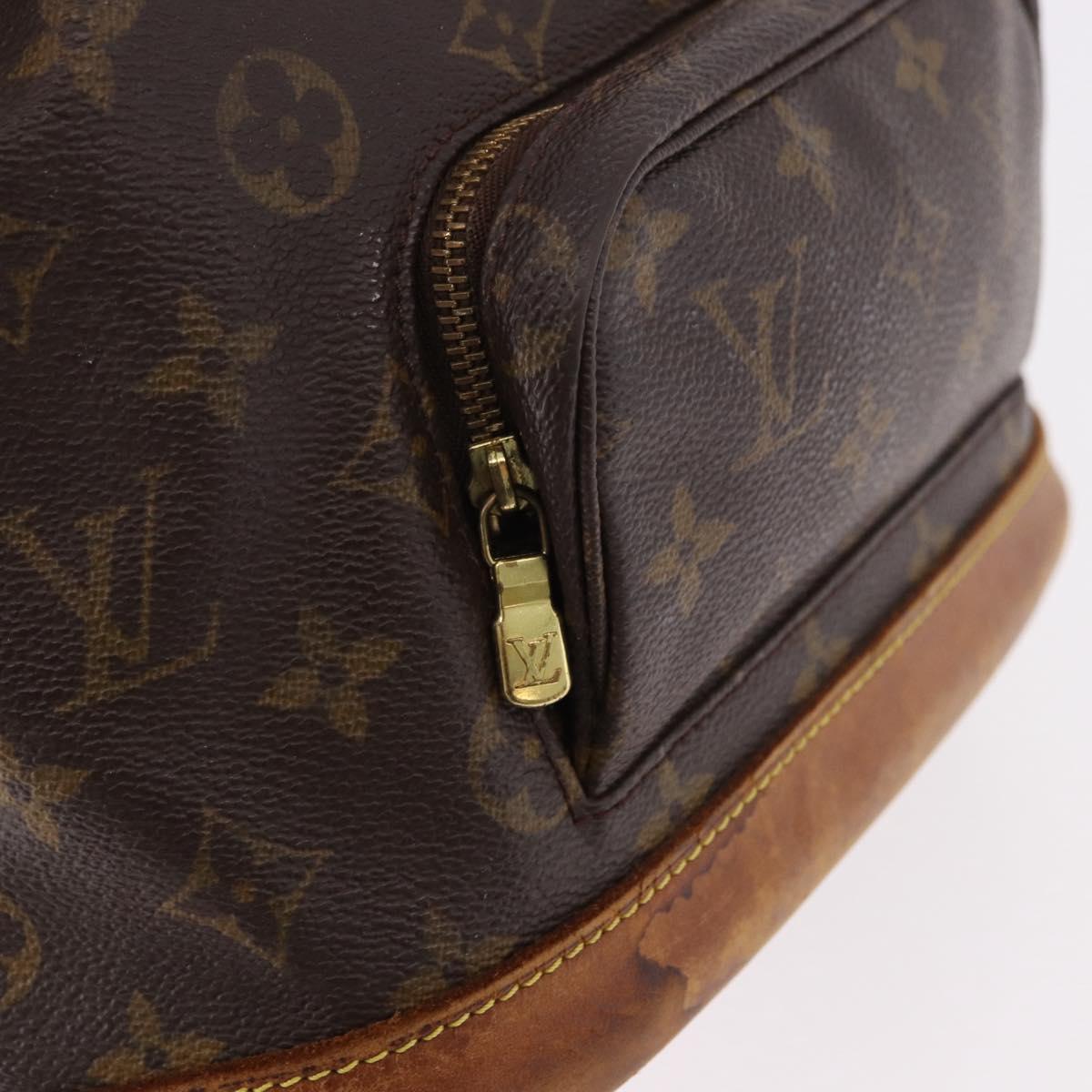 LOUIS VUITTON Monogram Montsouris MM Backpack M51136 LV Auth 184620