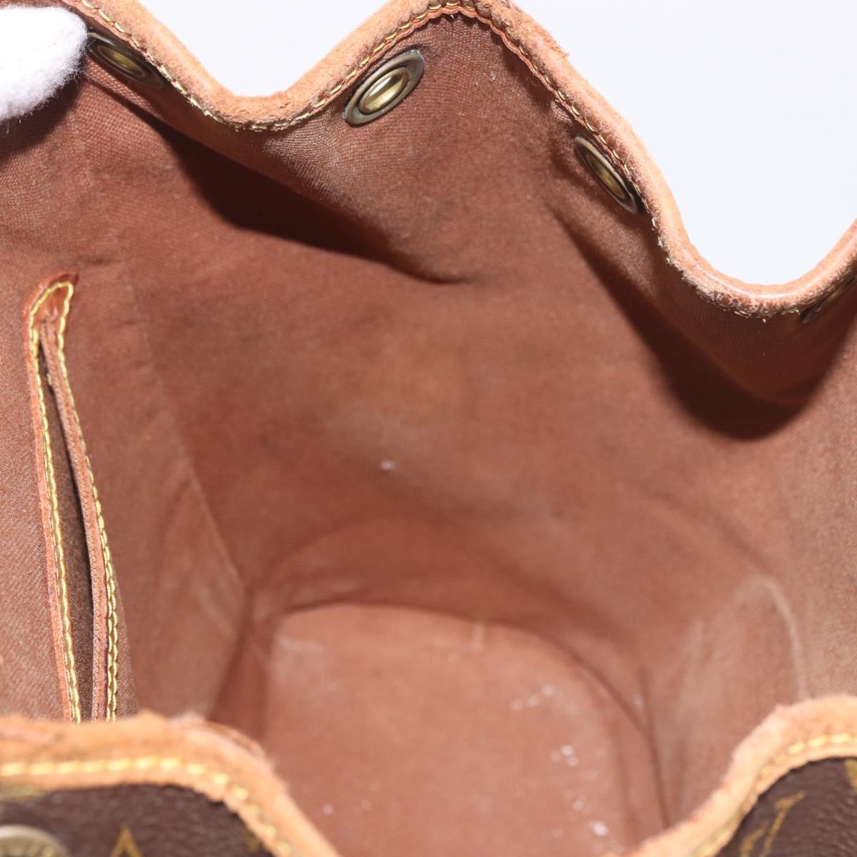 LOUIS VUITTON Monogram Montsouris MM Backpack M51136 LV Auth 184620