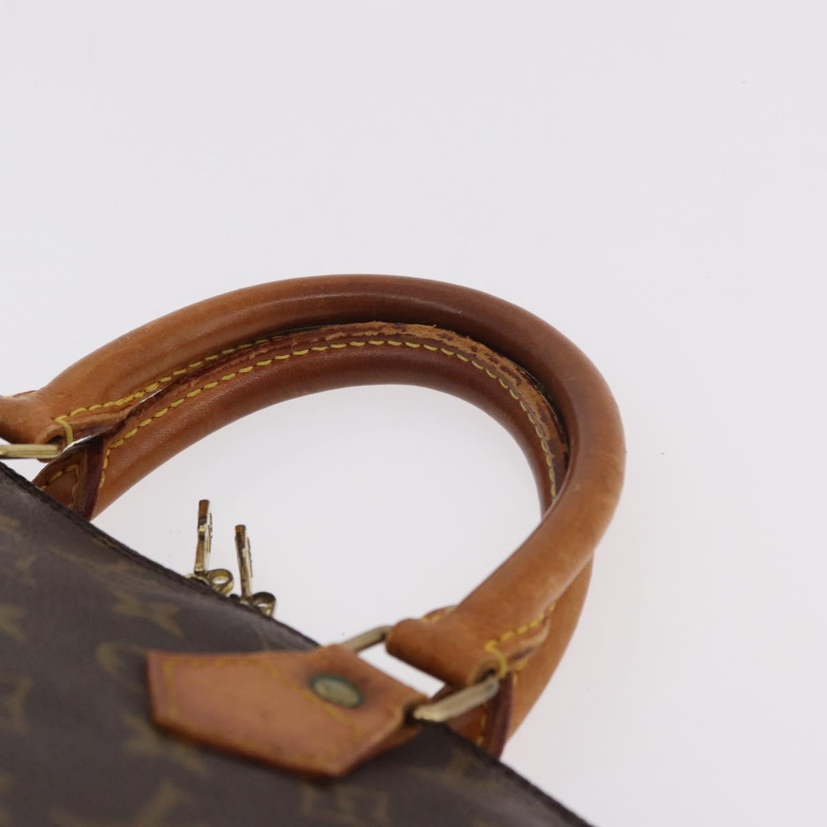 LOUIS VUITTON Monogram Alma Hand Bag M51130 LV Auth 184628