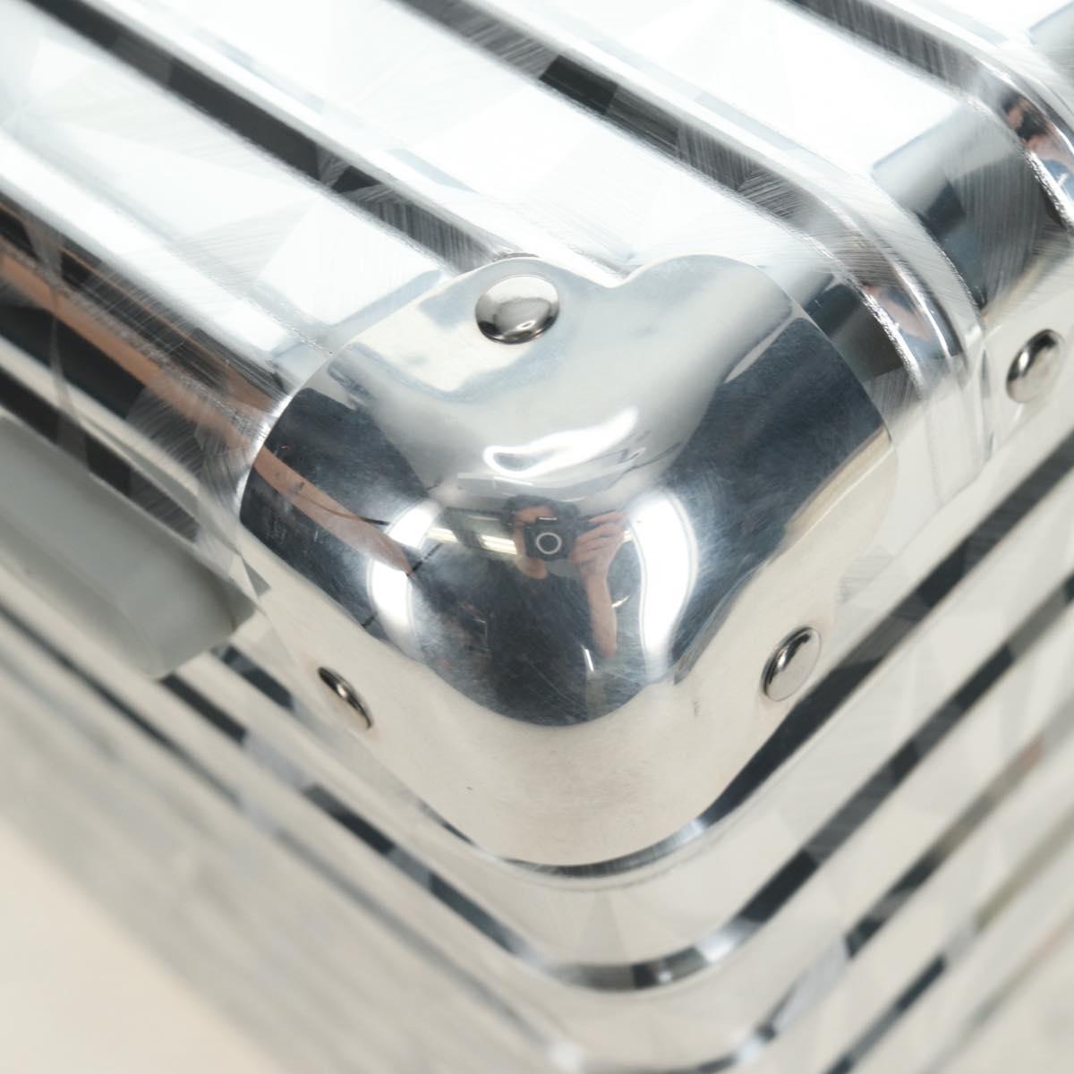 TIFFANY&Co. Rimowa Collaboration Jewelry Box metal Silver tone Auth 184639SM