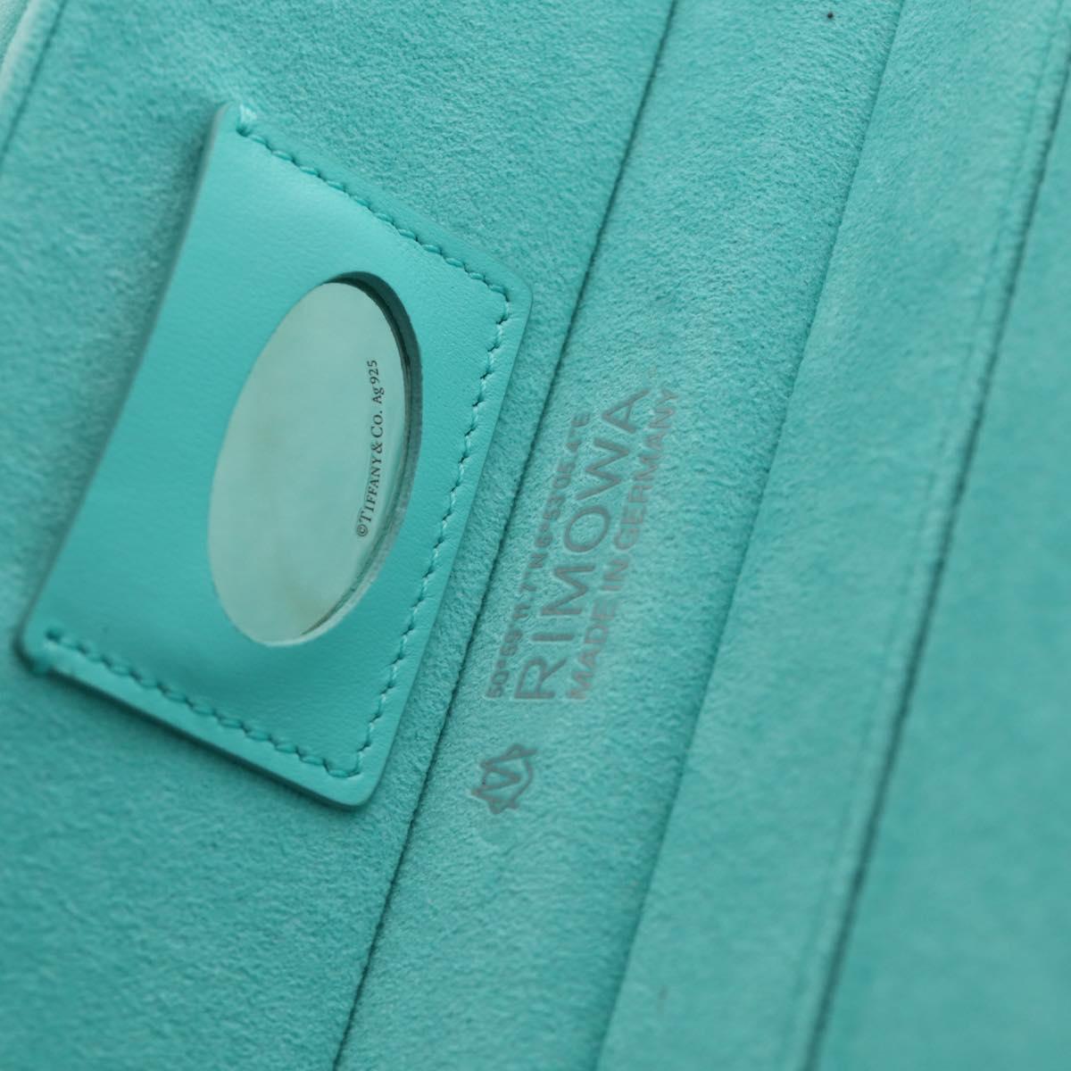 TIFFANY&Co. Rimowa Collaboration Jewelry Box metal Silver tone Auth 184639SM