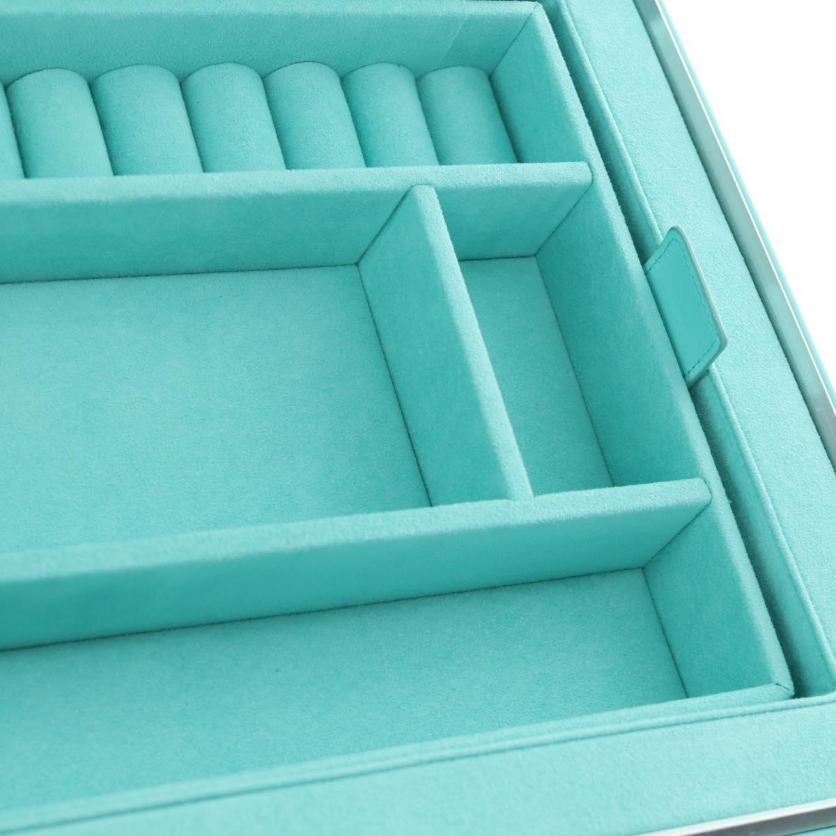 TIFFANY&Co. Rimowa Collaboration Jewelry Box metal Silver tone Auth 184639SM